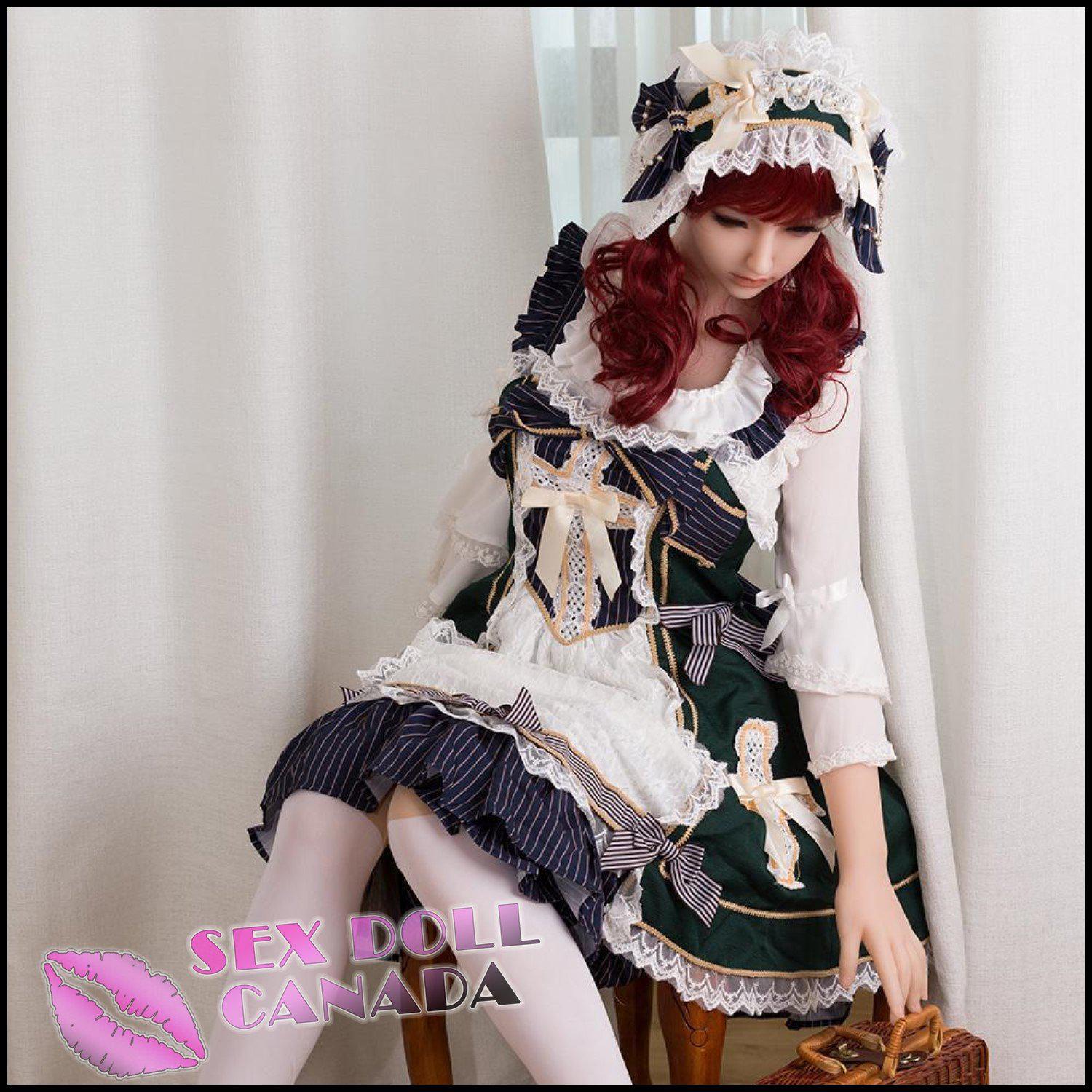 Sanhui Dolls Realistic Sex Doll Tall  Long Legs Red Head Big Thick Thighs