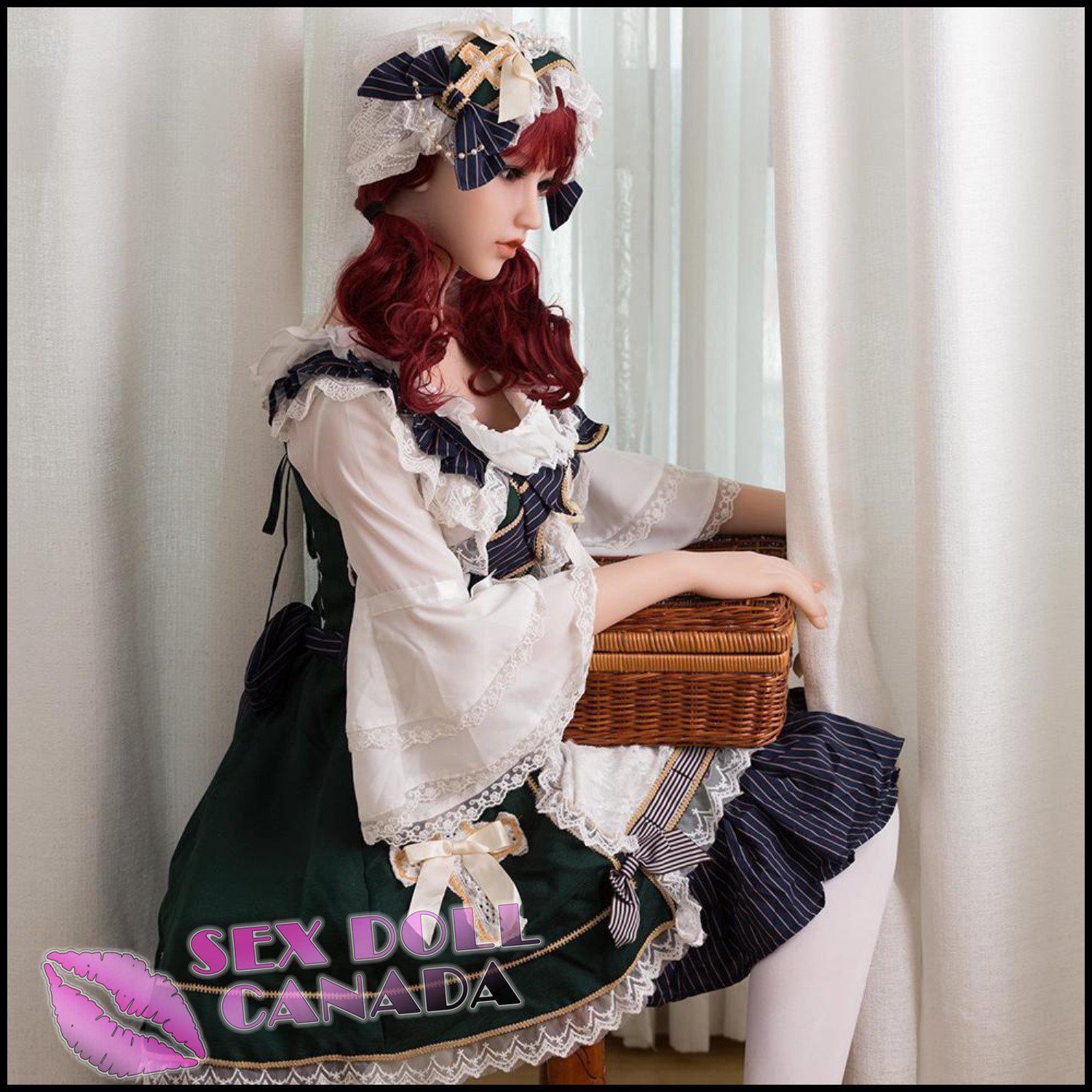 Sanhui Dolls Realistic Sex Doll Asian  Japanese  Chinese Red Head Fit  Athletic