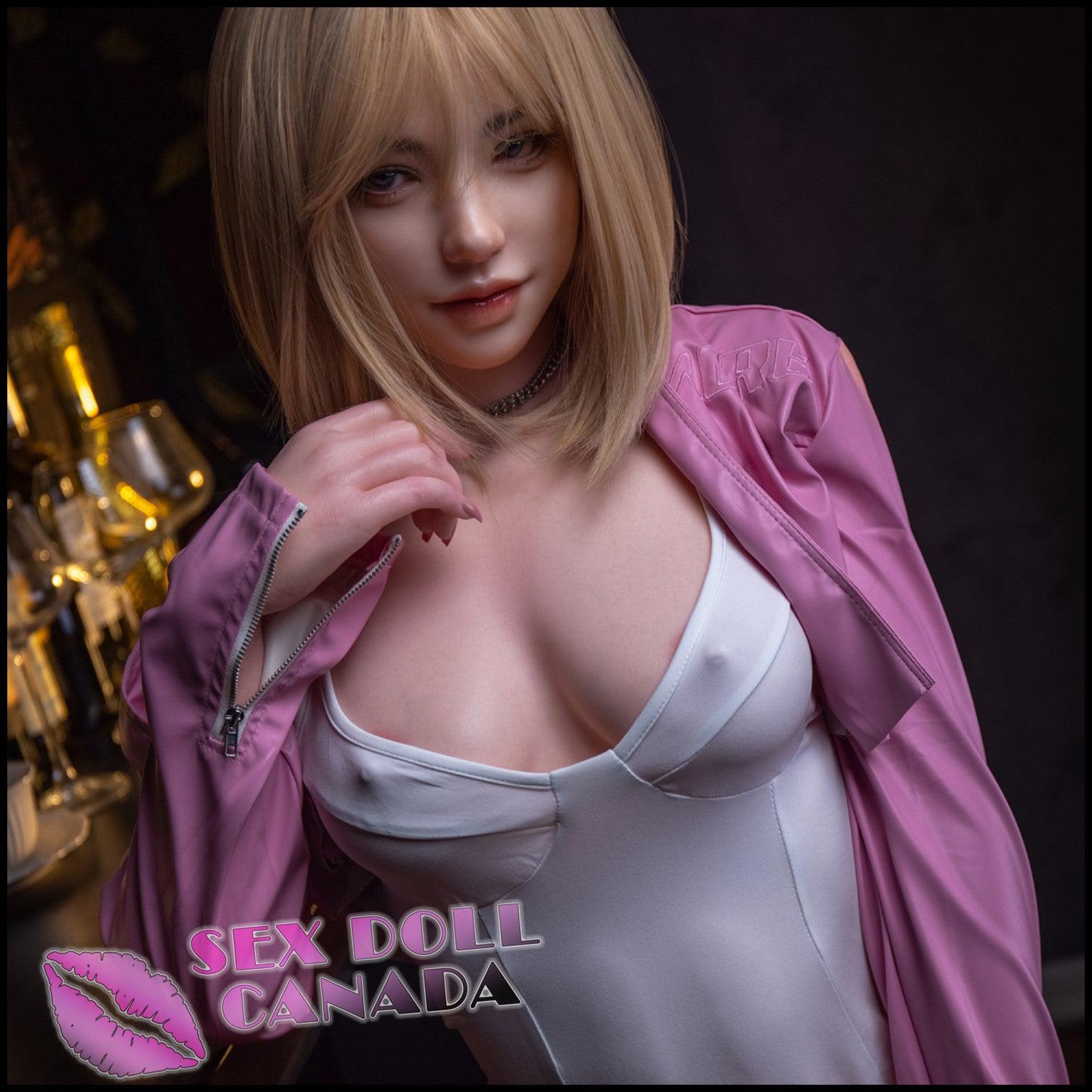 IRONTECH Realistic Sex Doll Tall Long Legs Blonde Hair Big Tits Breasts