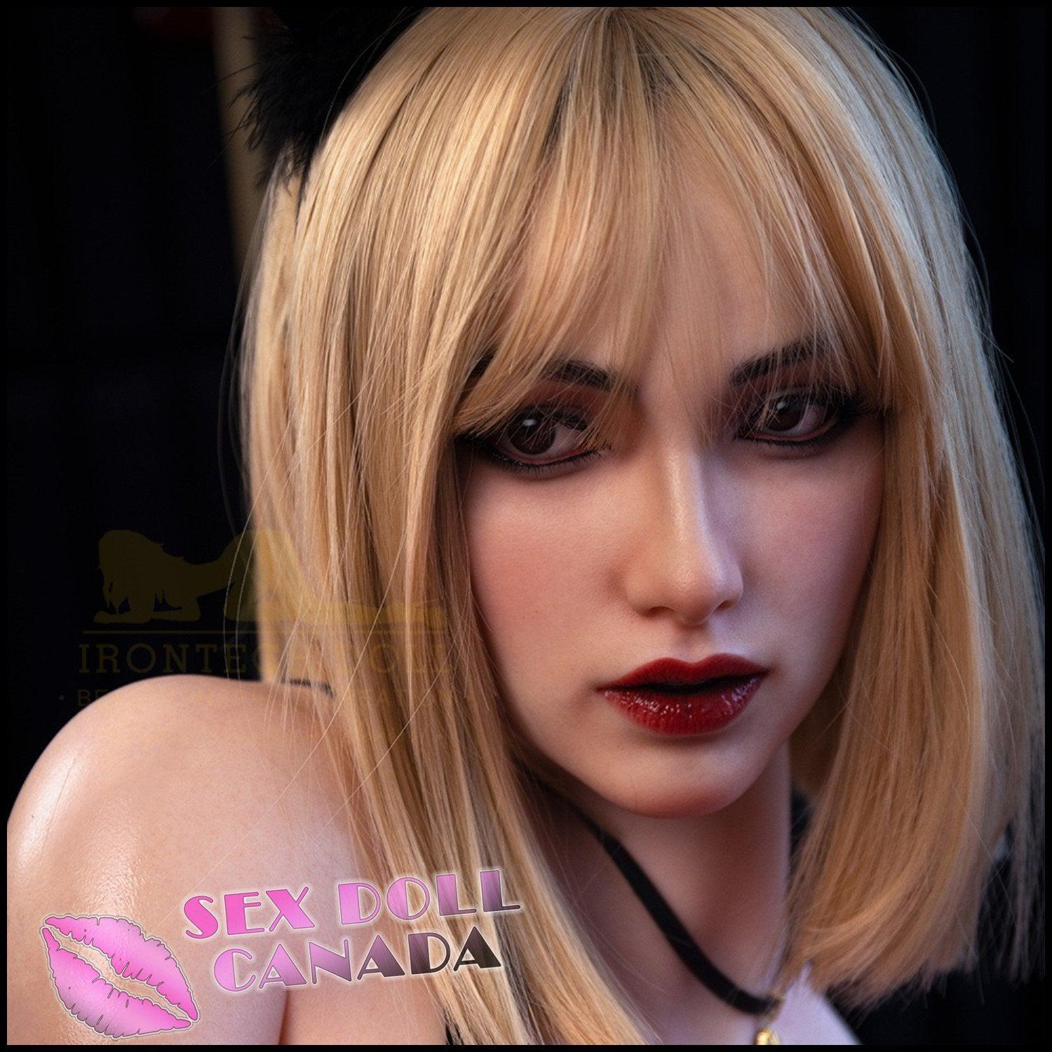 IRONTECH Realistic Sex Doll Curvy Full Body Blonde Hair Western American