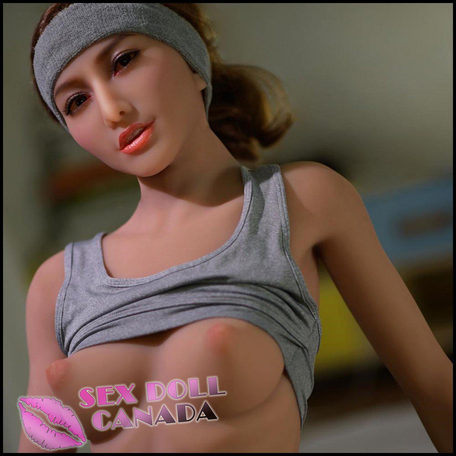 6YE Realistic Sex Doll Small Waist Curvy  Full Body Big Tits  Breasts