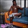 IRONTECH Realistic Sex Doll Male,Gay Tall Long Legs Black Ebony African