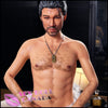 IRONTECH Realistic Sex Doll Small Tits Boobs Male,Gay Brunette Hair