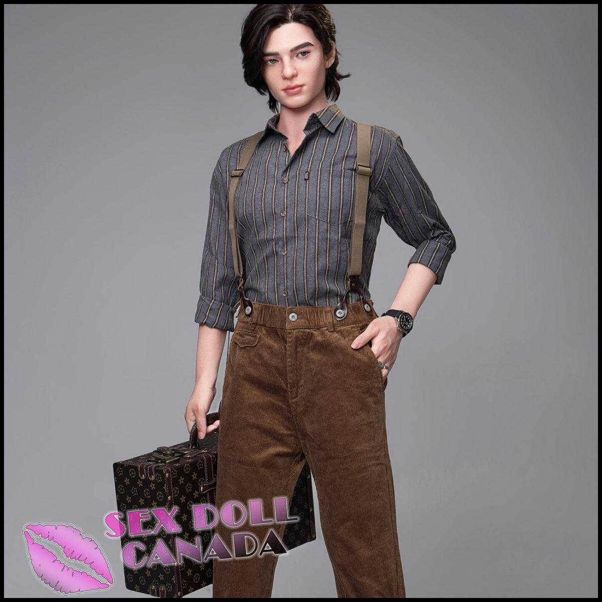 170 (5'7") Lucas (Head #M9) Male - Full Silicone - IRONTECH Dolls