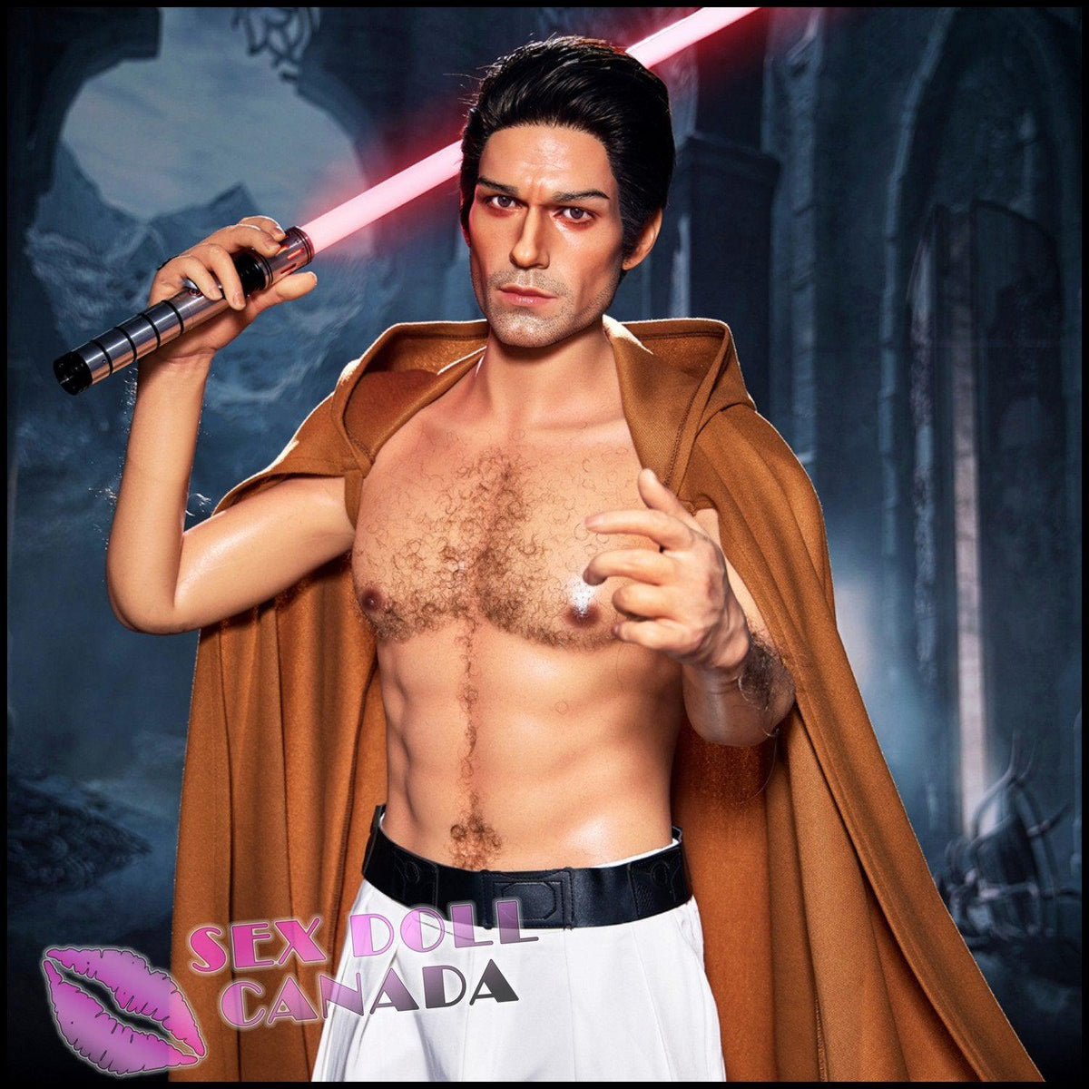170 (5'7") Thomas Jedi (Head #M5) Male - Full Silicone - IRONTECH Dolls