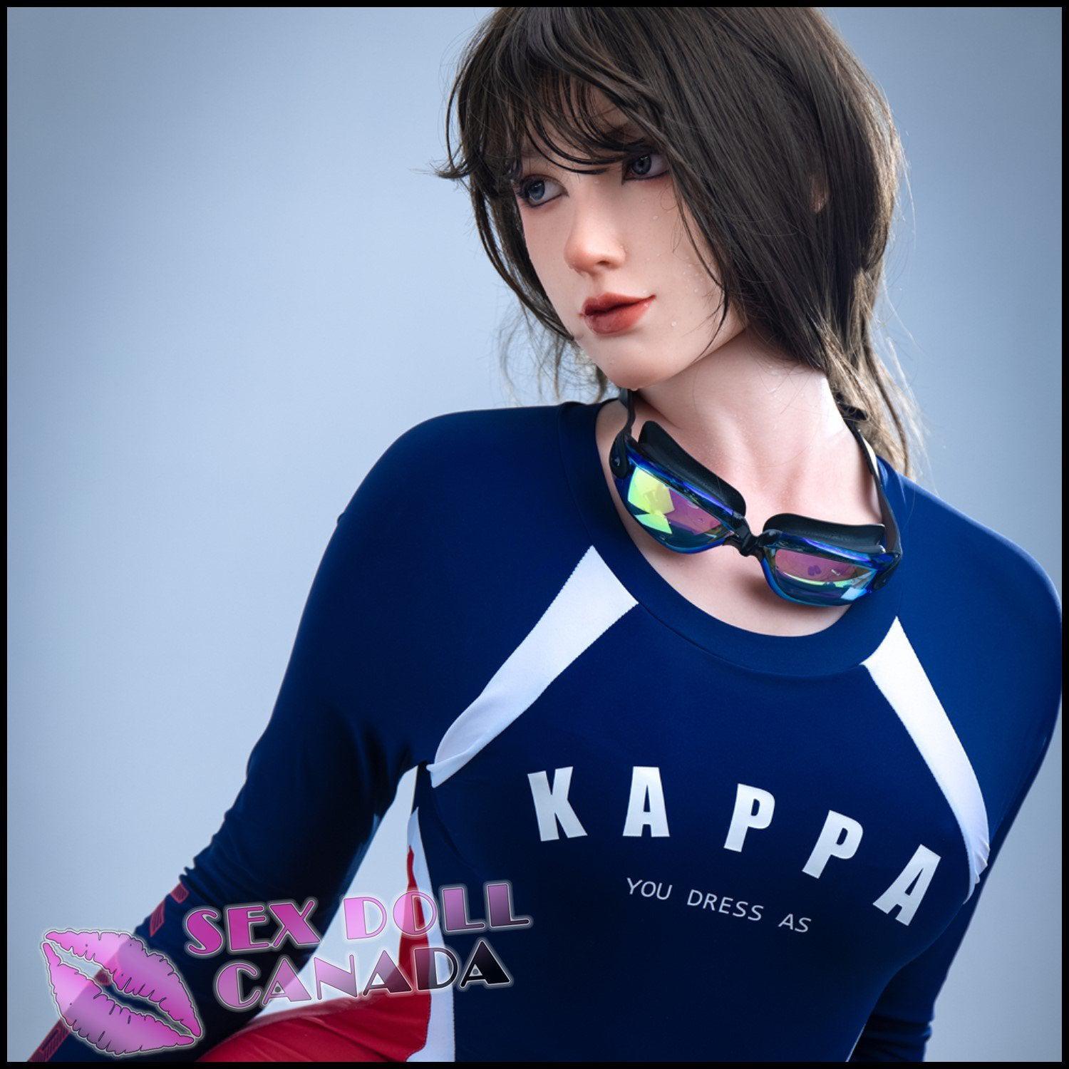 Real Lady Realistic Sex Doll Big Tits Breasts Curvy Full Body Brunette Hair