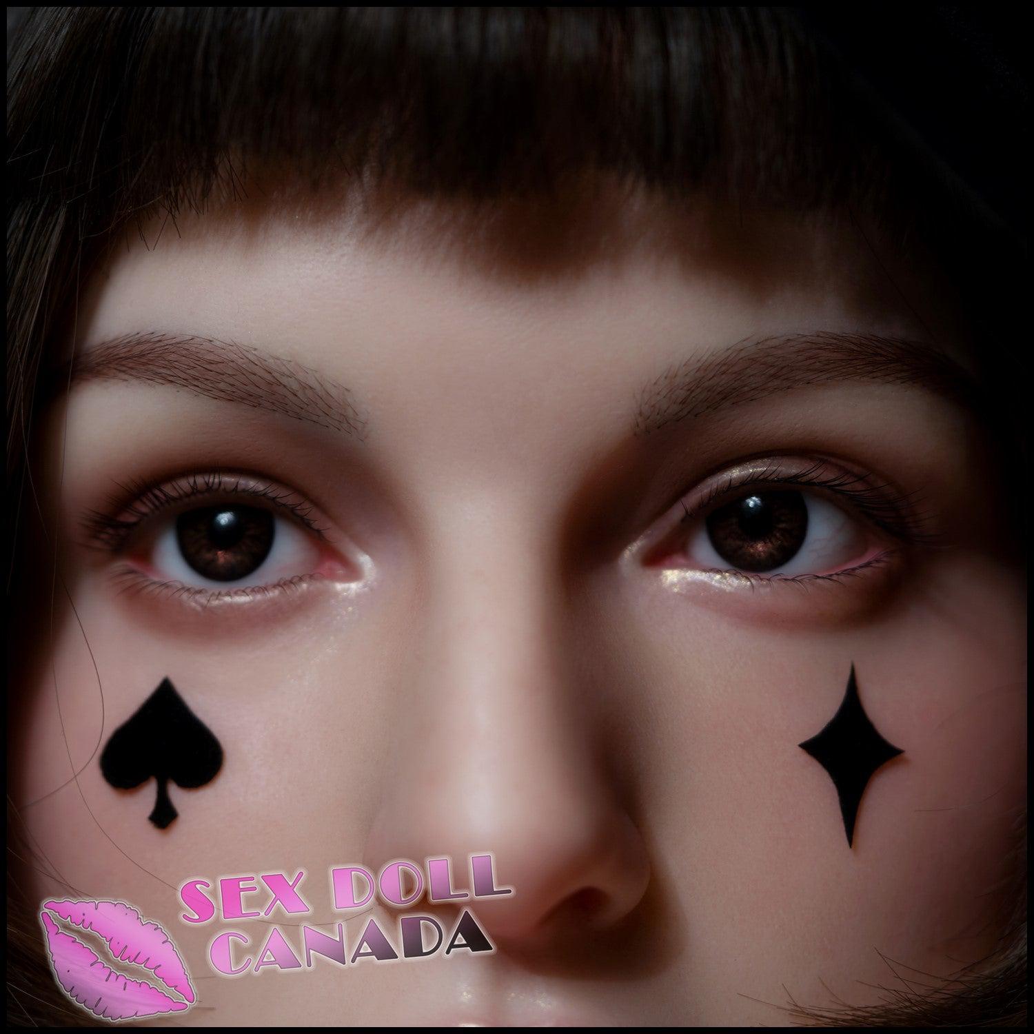 Zelex Realistic Sex Doll Western American Black Hair Tall Long Legs