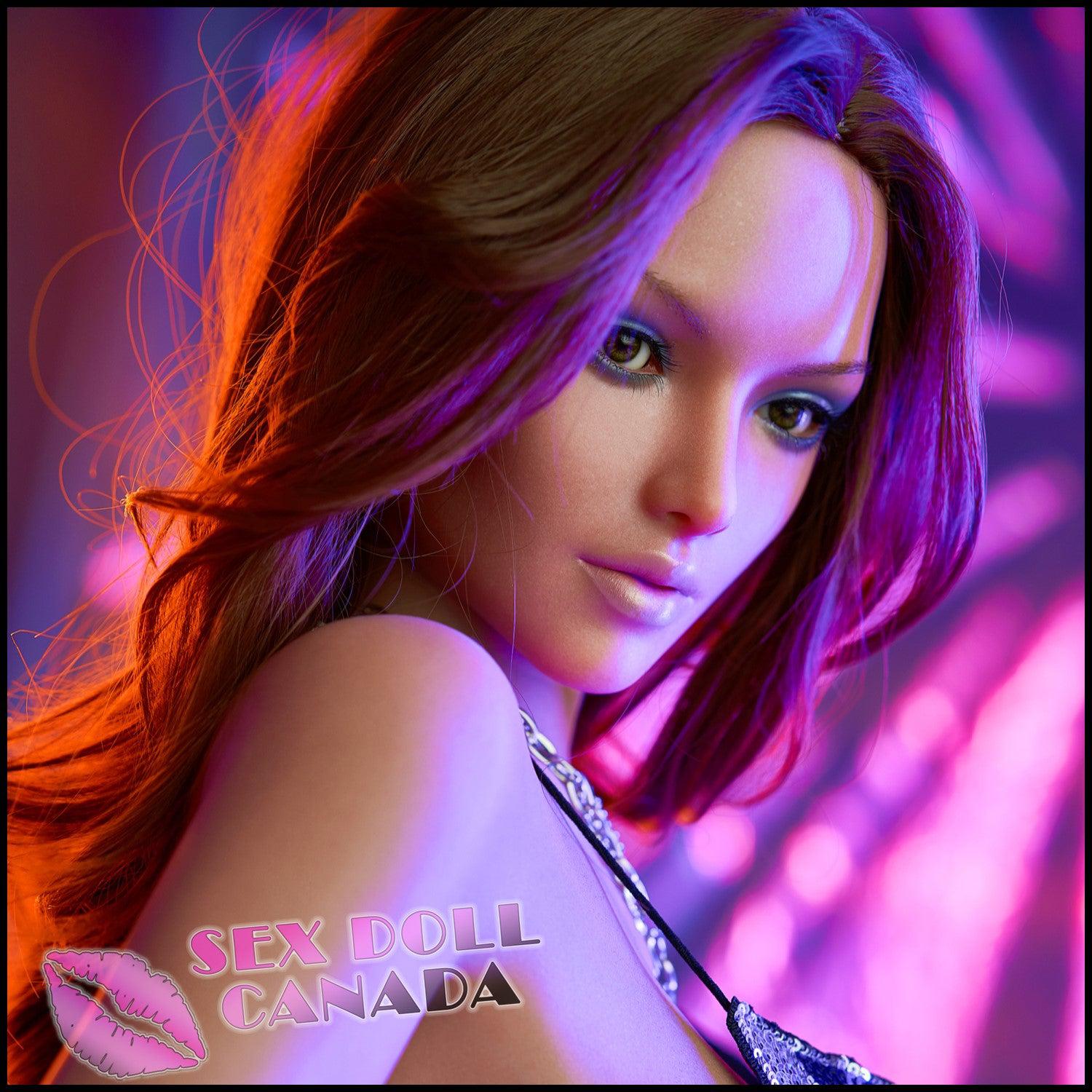 Zelex Realistic Sex Doll Tall Long Legs Brunette Hair Big Tits Breasts