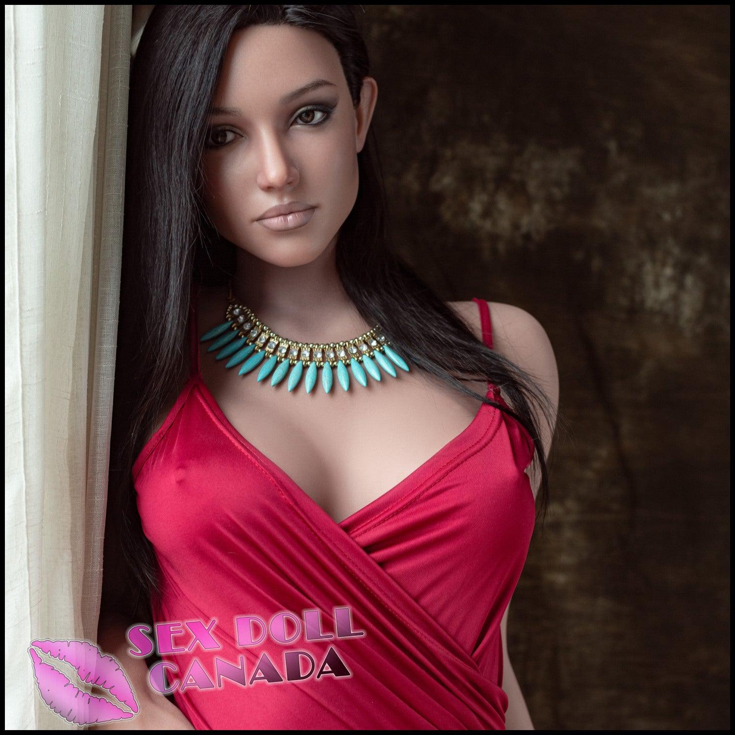 Zelex Realistic Sex Doll Latina Brazilian Black Hair Big Tits Breasts