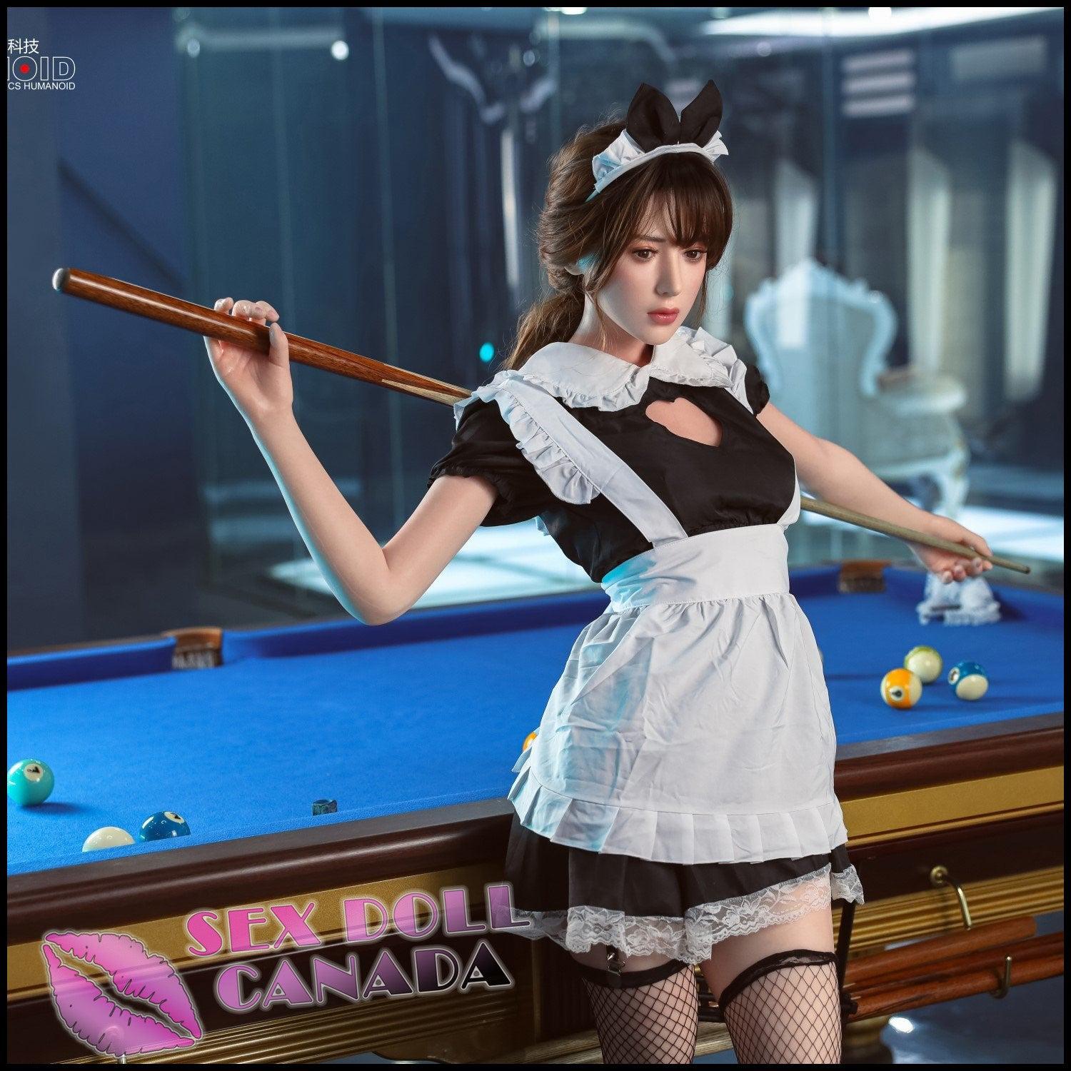 Gynoid Tech Realistic Sex Doll Brunette Hair Big Tits  Breasts Asian  Japanese  Chinese