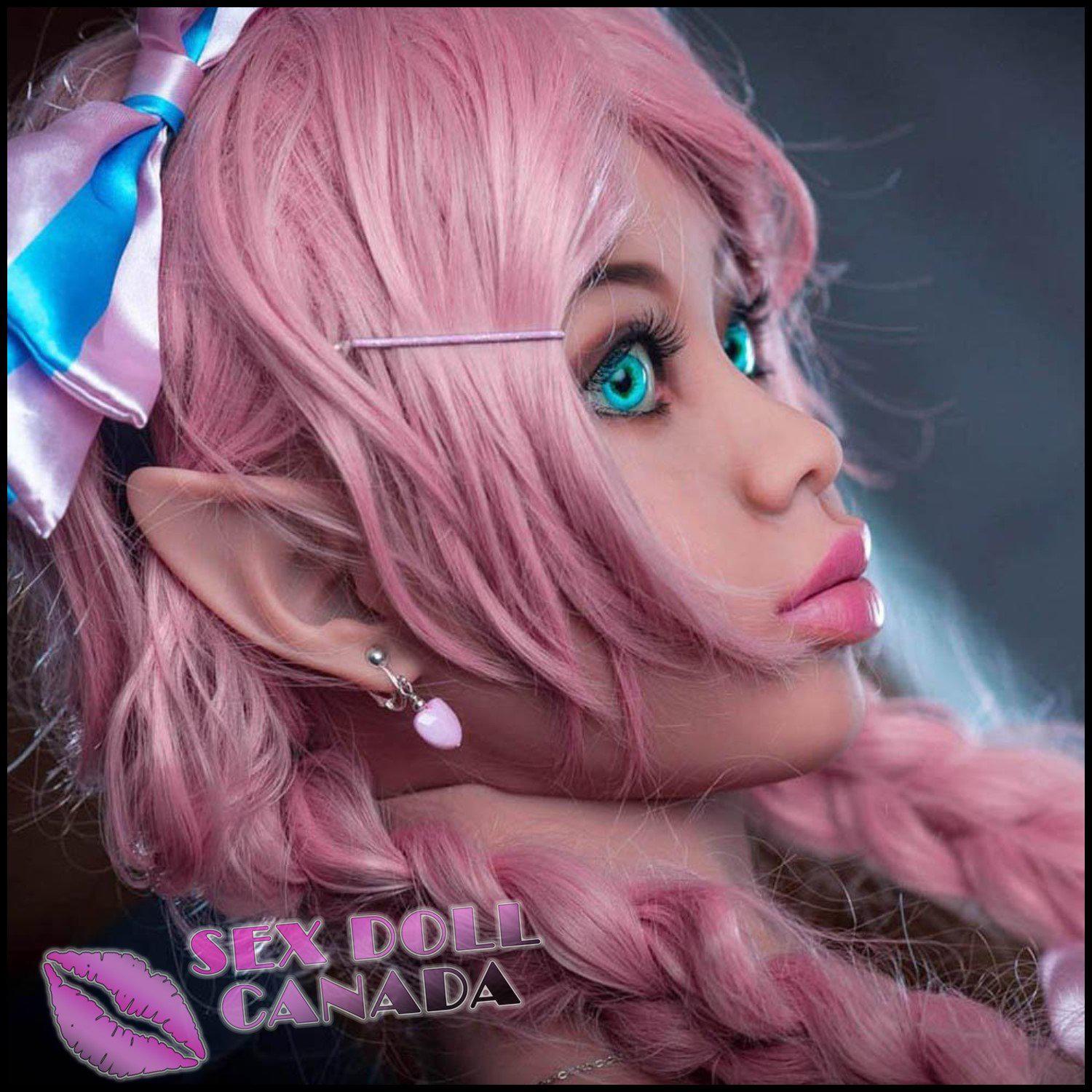 WM Realistic Sex Doll Big Ass  Butt Pink  Purple Hair Big Thick Thighs