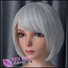 Game Lady Realistic Sex Doll Elf Fantasy Cosplay Curvy Full Body Gray Silver White Hair