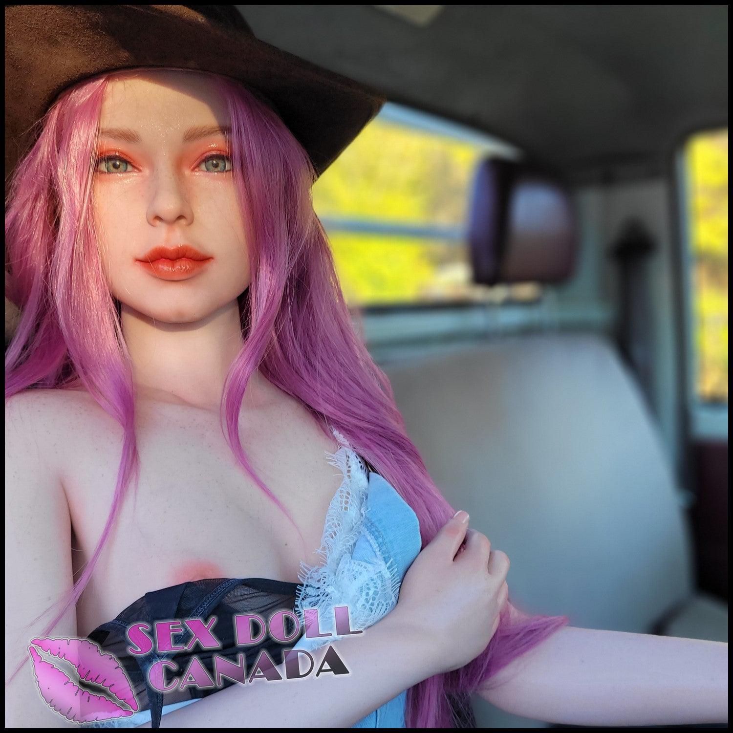 Starpery Realistic Sex Doll Pink Purple Hair Western American Tall Long Legs