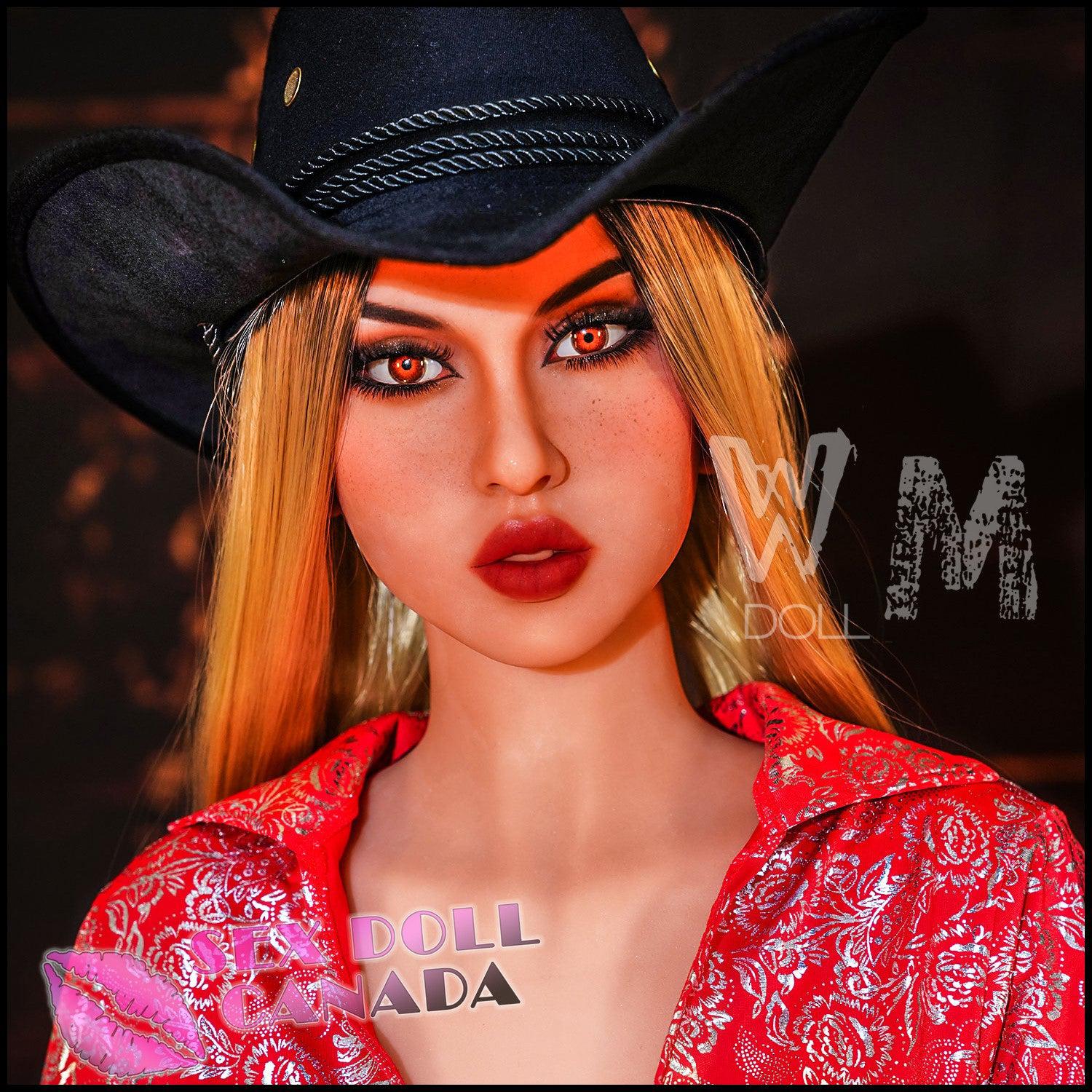 WM Doll Realistic Sex Doll Fit Athletic Western American Blonde Hair