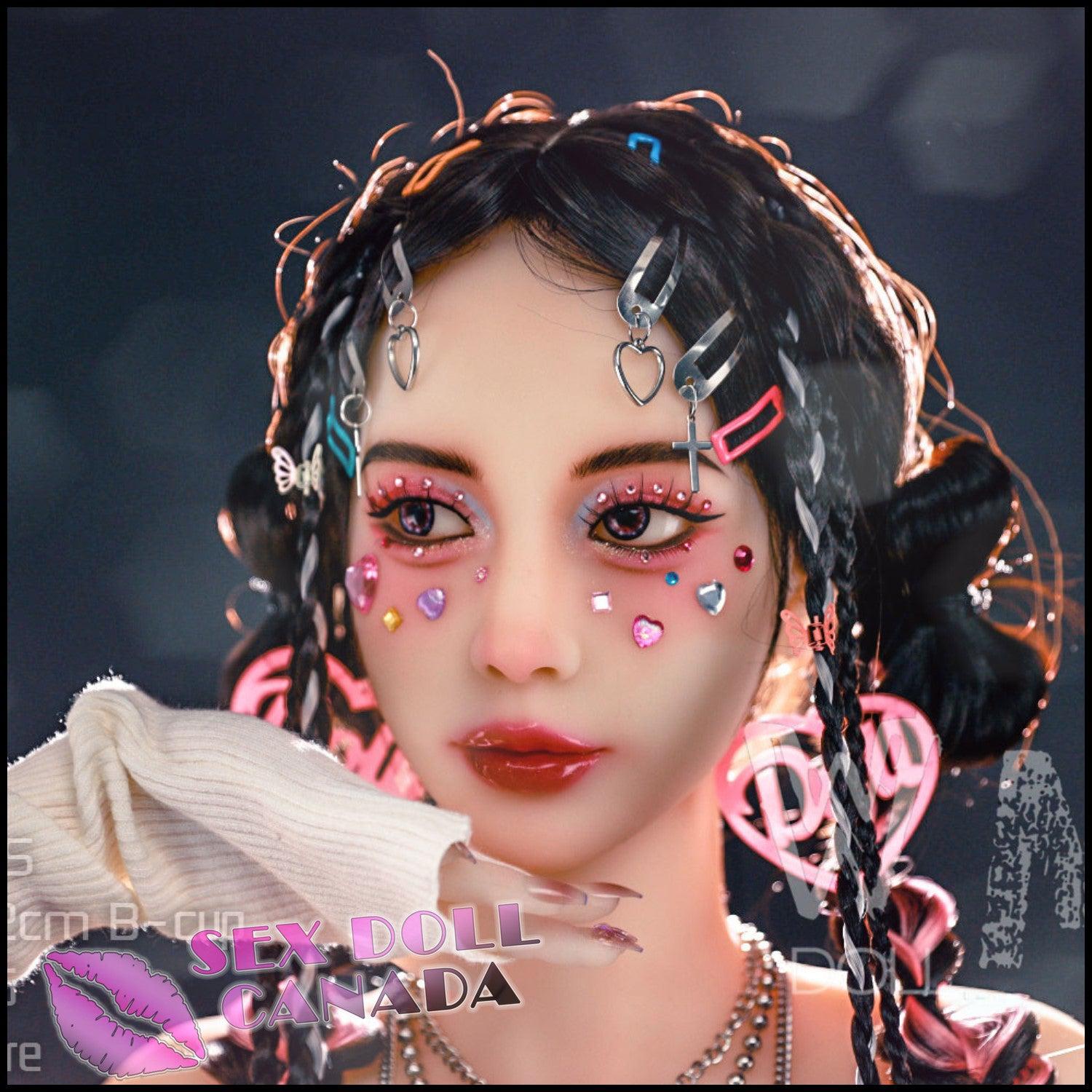 WM Doll Realistic Sex Doll Fit Athletic Small Tits Boobs Brunette Hair