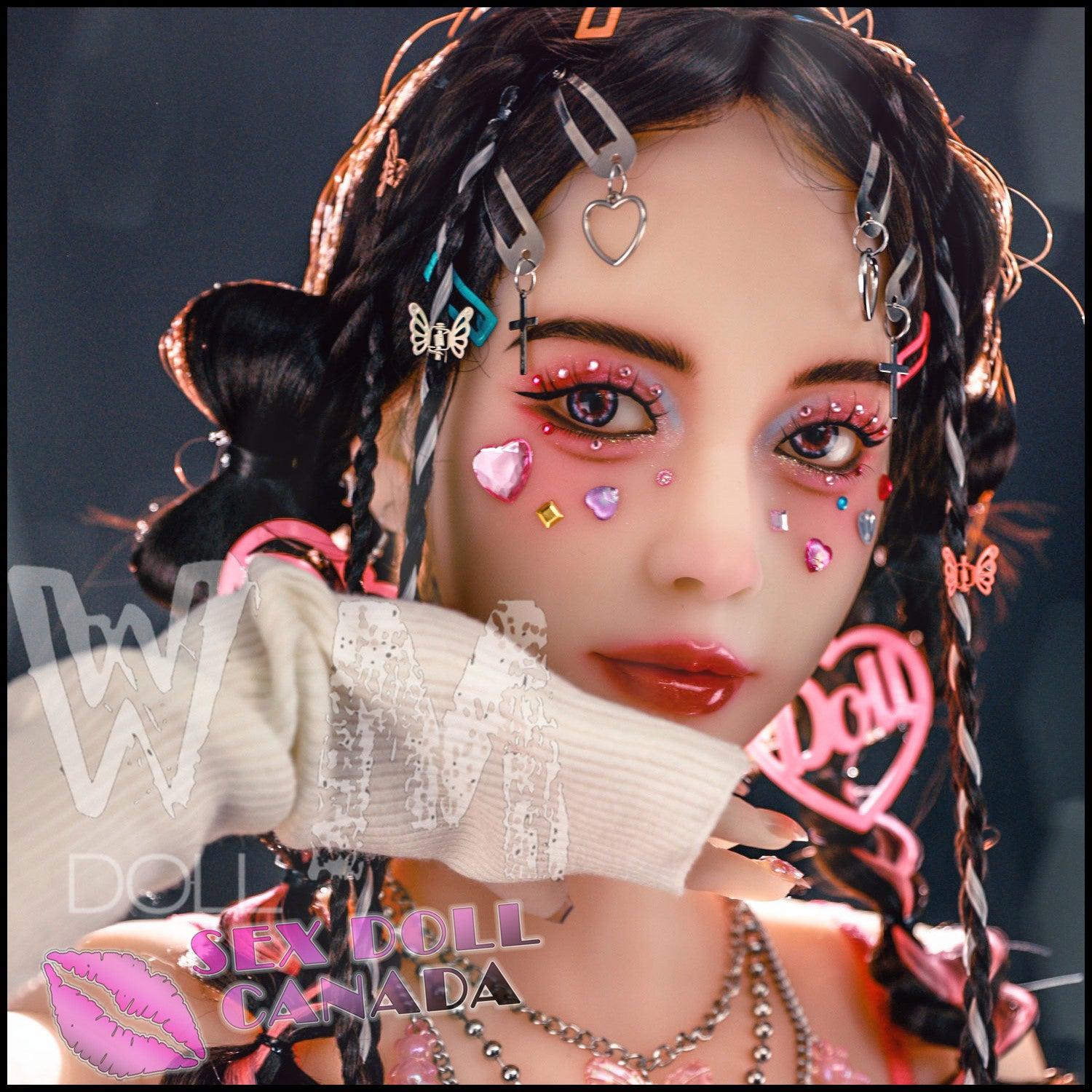 WM Doll Realistic Sex Doll Brunette Hair Fit Athletic Tall Long Legs