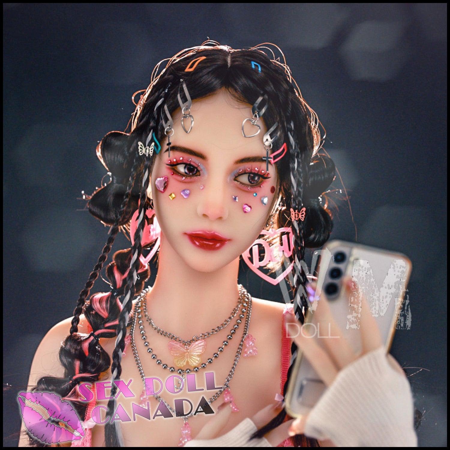 WM Doll Realistic Sex Doll Brunette Hair Fit Athletic Tall Long Legs