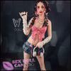 WM Doll Realistic Sex Doll Brunette Hair Small Tits Boobs Fit Athletic