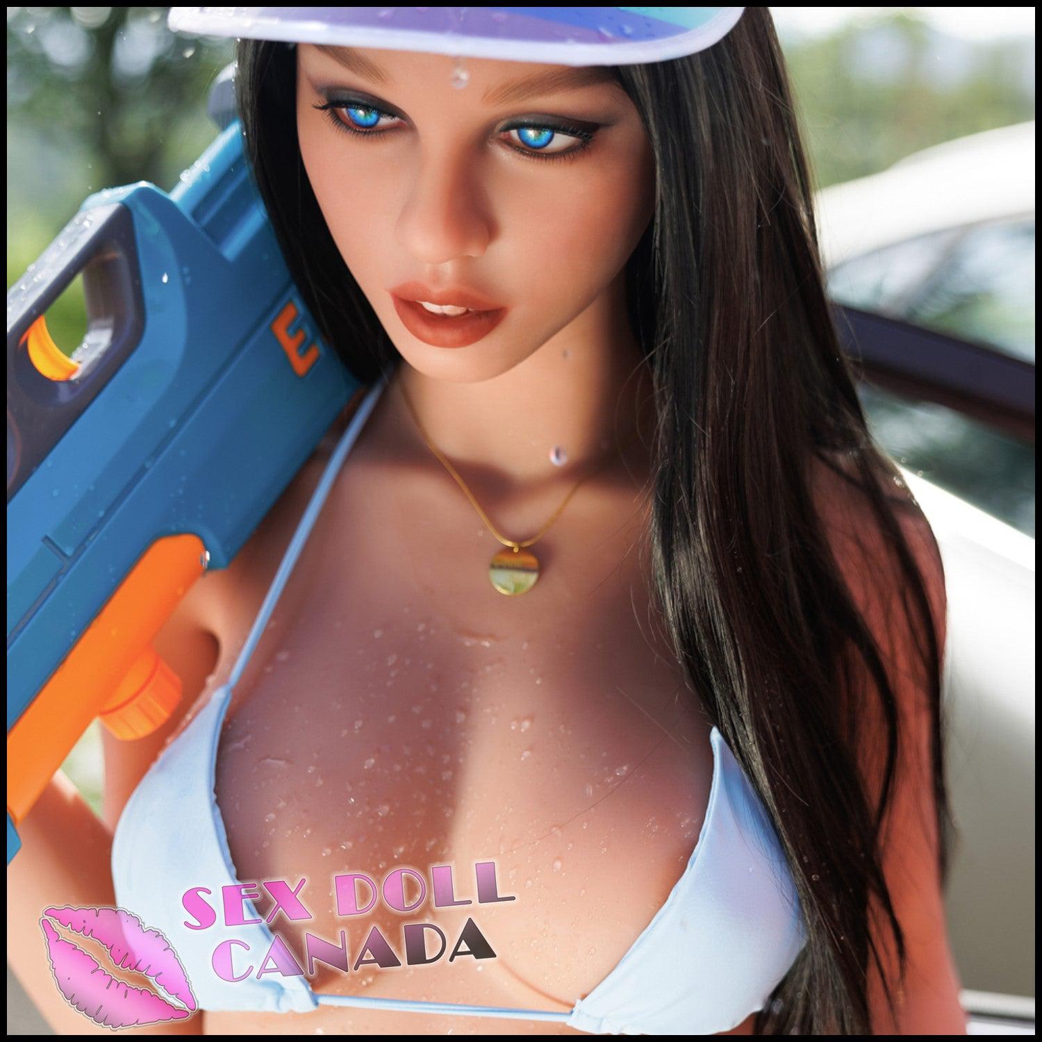 IRONTECH Realistic Sex Doll Tall Long Legs Black Hair Western American