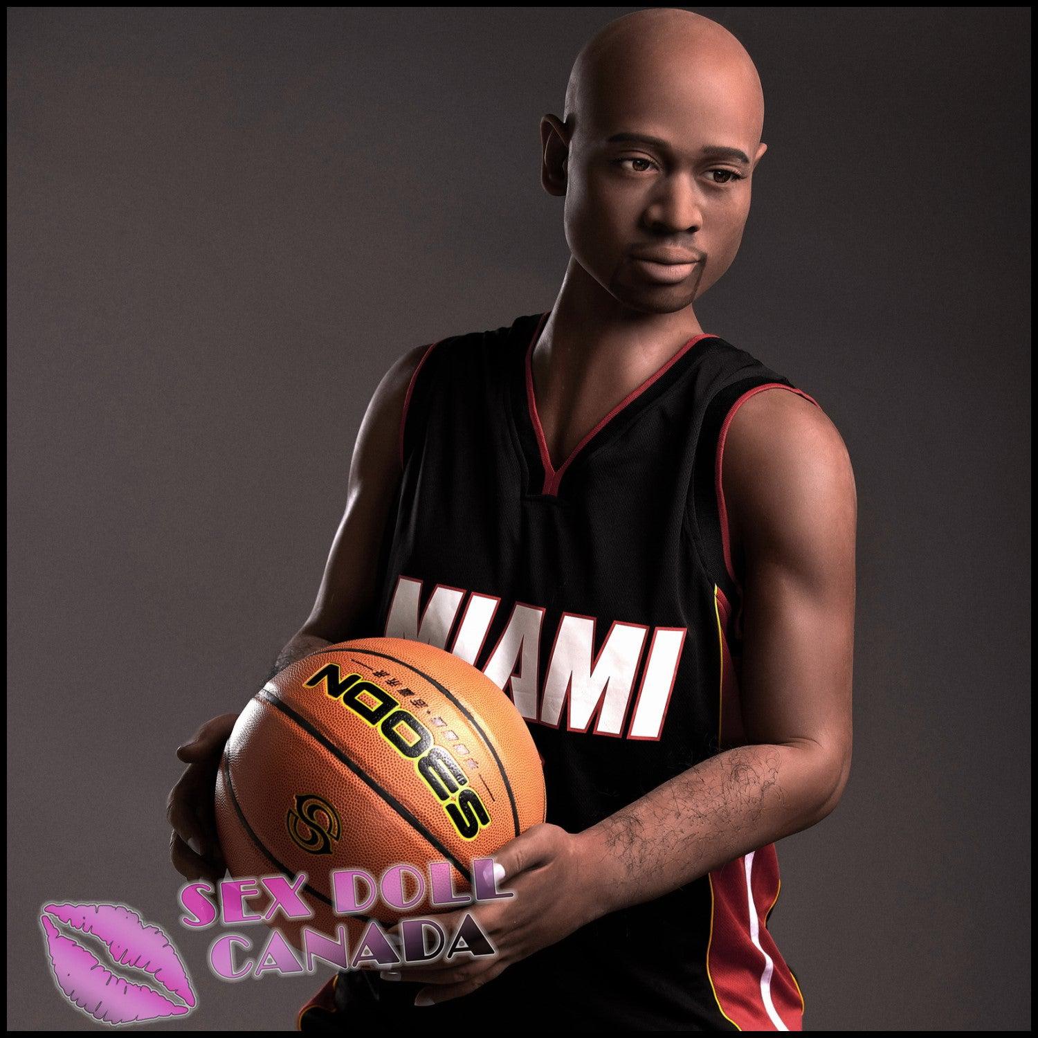 IRONTECH Realistic Sex Doll Tall Long Legs Black Ebony African Fit Athletic