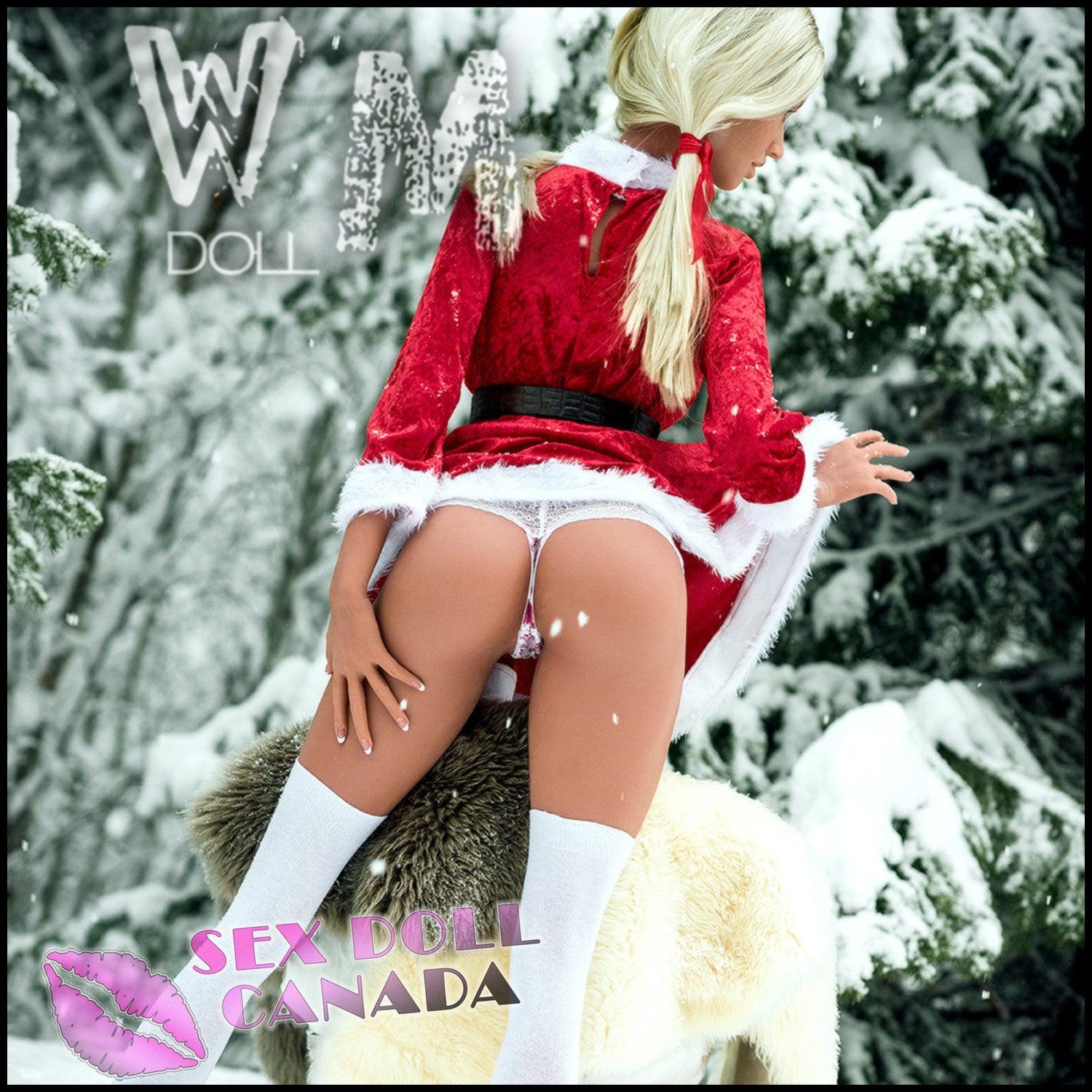 WM Doll Realistic Sex Doll Small Waist Big Tits Breasts Blonde Hair