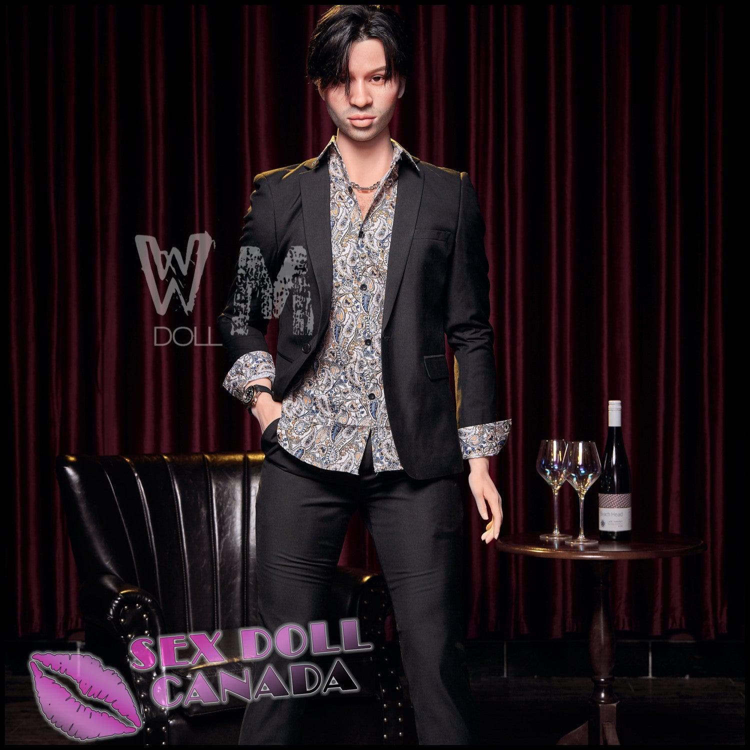 WM Doll Realistic Sex Doll Black Hair Tall Long Legs Muscular Rough
