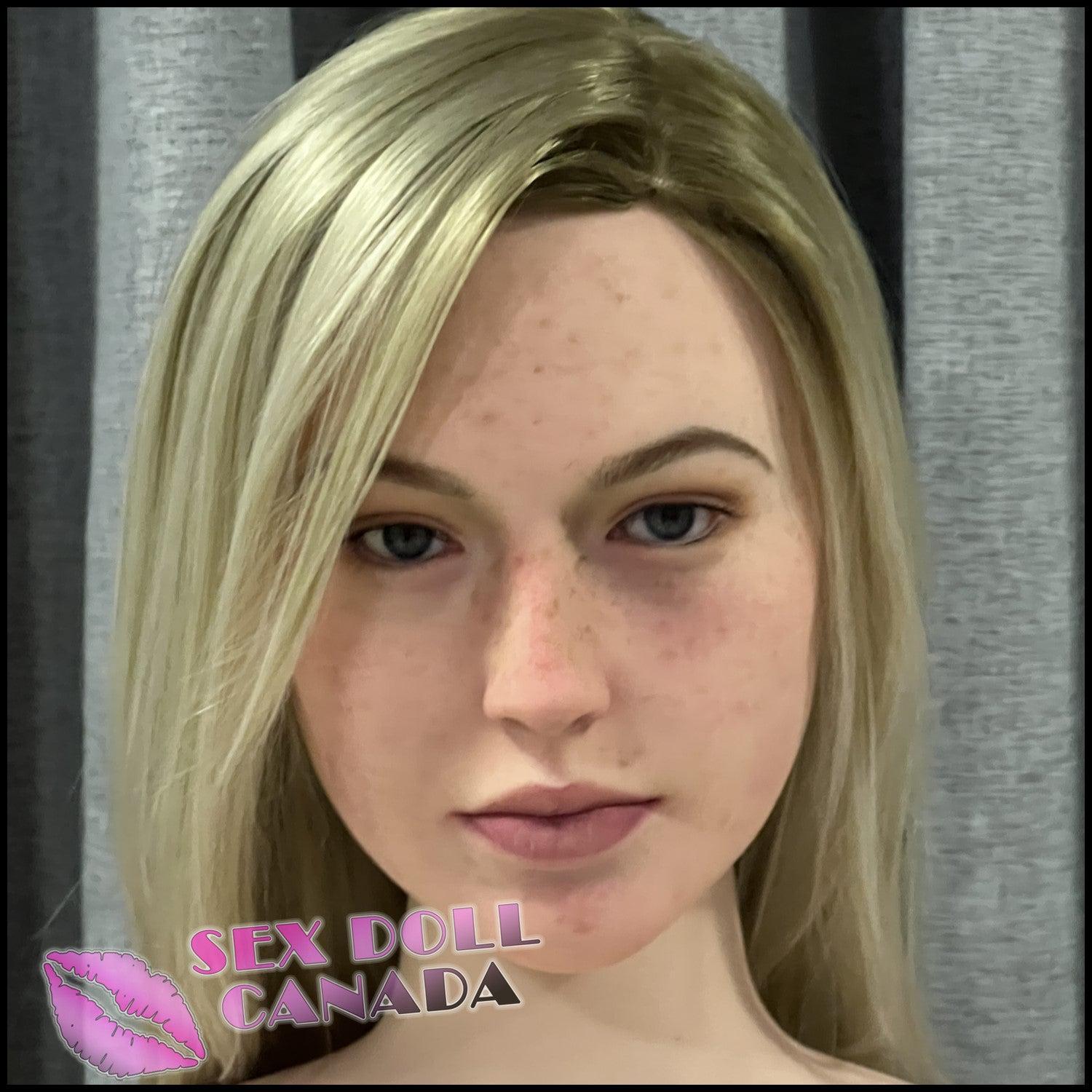 Zelex Realistic Sex Doll Blonde Hair Western American Big Tits Breasts