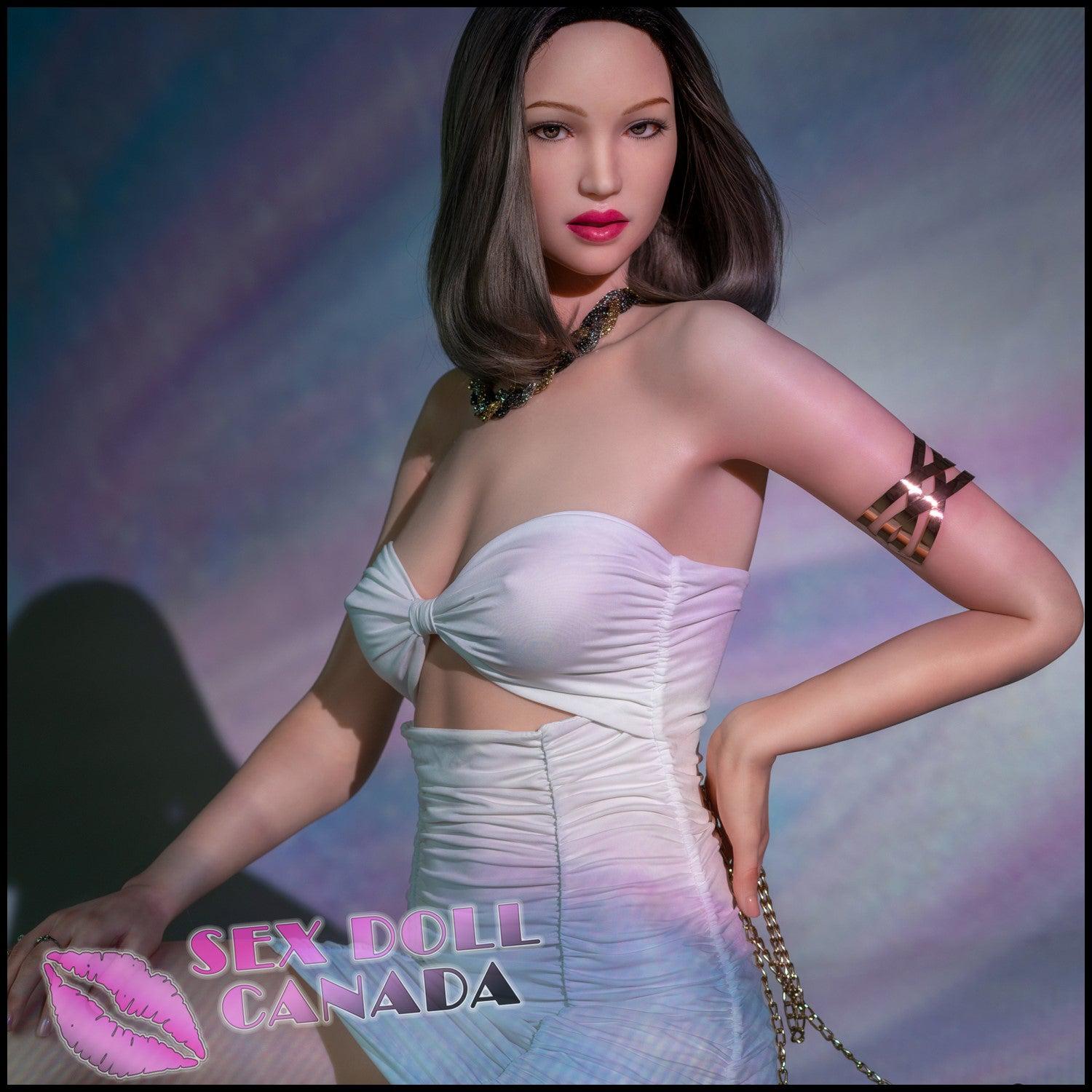 Zelex Realistic Sex Doll Big Tits Breasts Tall Long Legs Brunette Hair