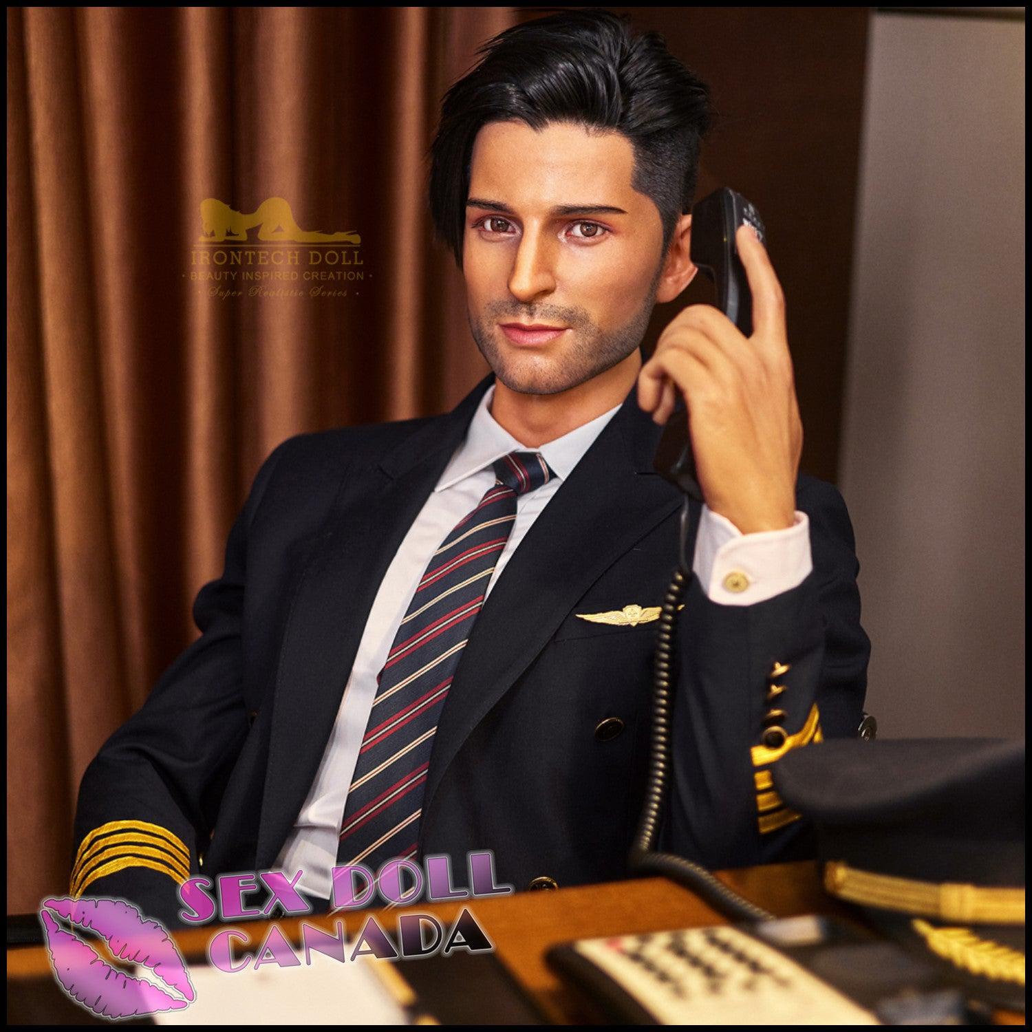 IRONTECH Realistic Sex Doll Male,Gay Small Tits Boobs Tall Long Legs