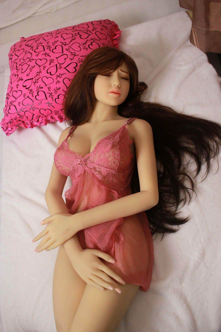 Real Sex Doll 138 (4'6") DD-CUP Silver Sleepy Nanako - SM Life Size - TPE Doll - SD Canada