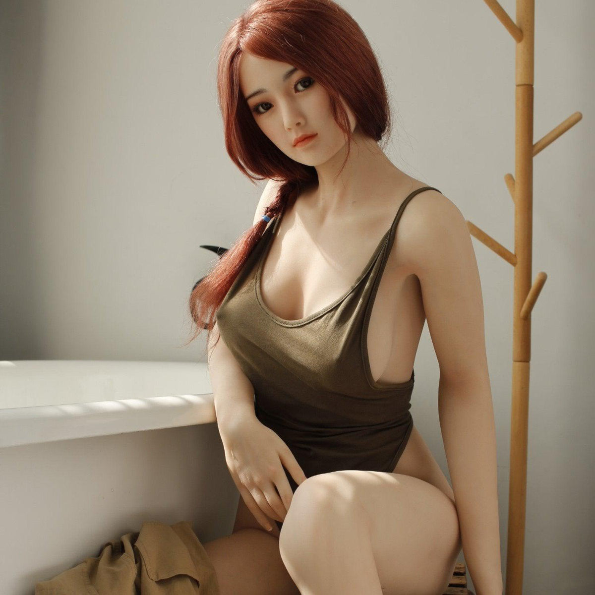 171 (5'7") C-Cup Meng Red Head (Silicone Head) - Starpery