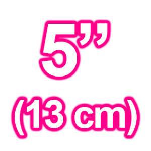 5" (13 cm)