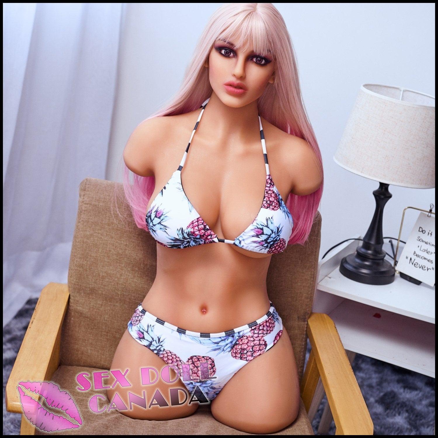 IRONTECH Realistic Sex Doll Big Ass  Butt Blonde Hair Mini