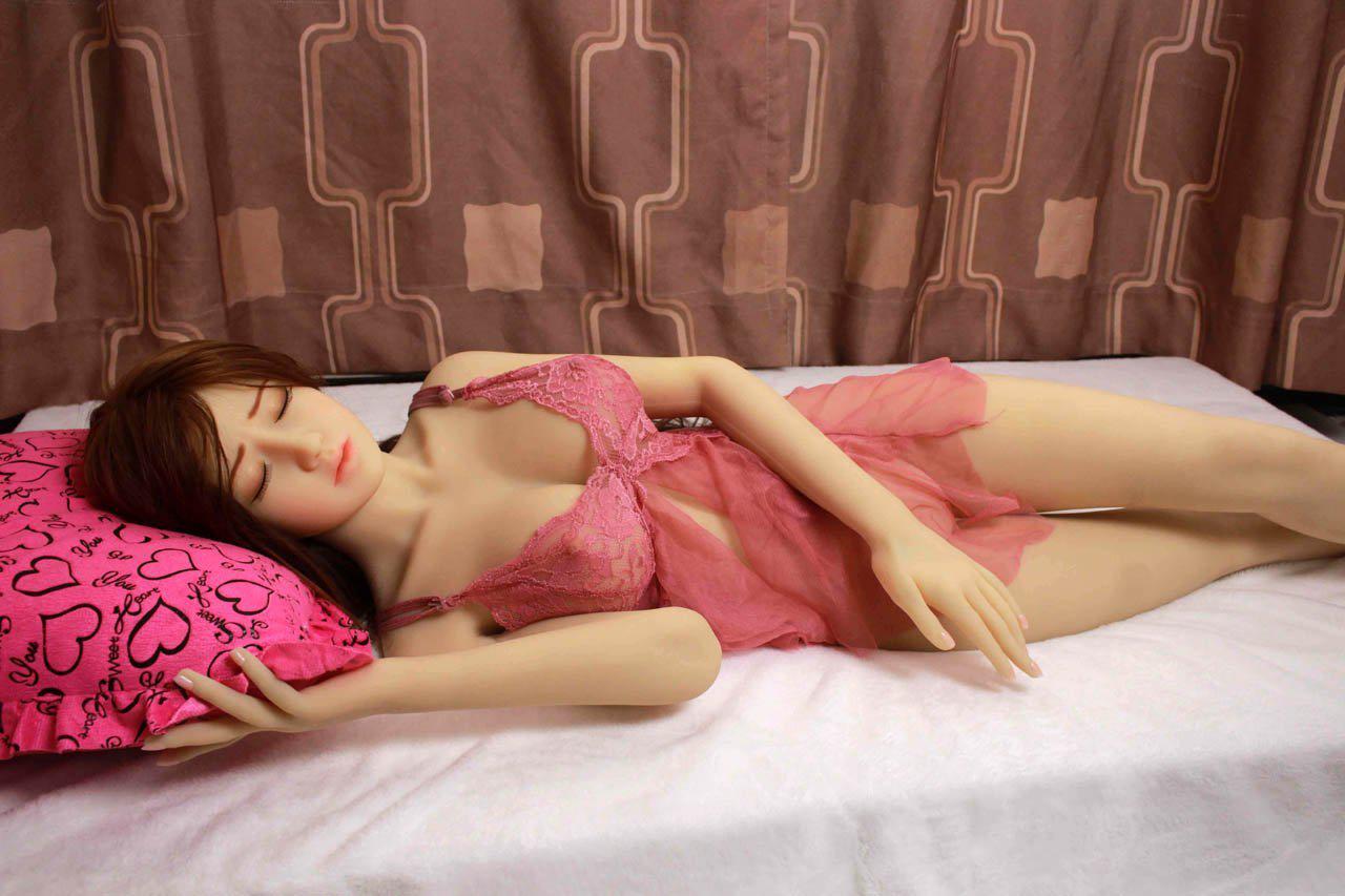 Real Sex Doll 138 (4'6") DD-CUP Silver Sleepy Nanako - SM Life Size - TPE Doll - SD Canada