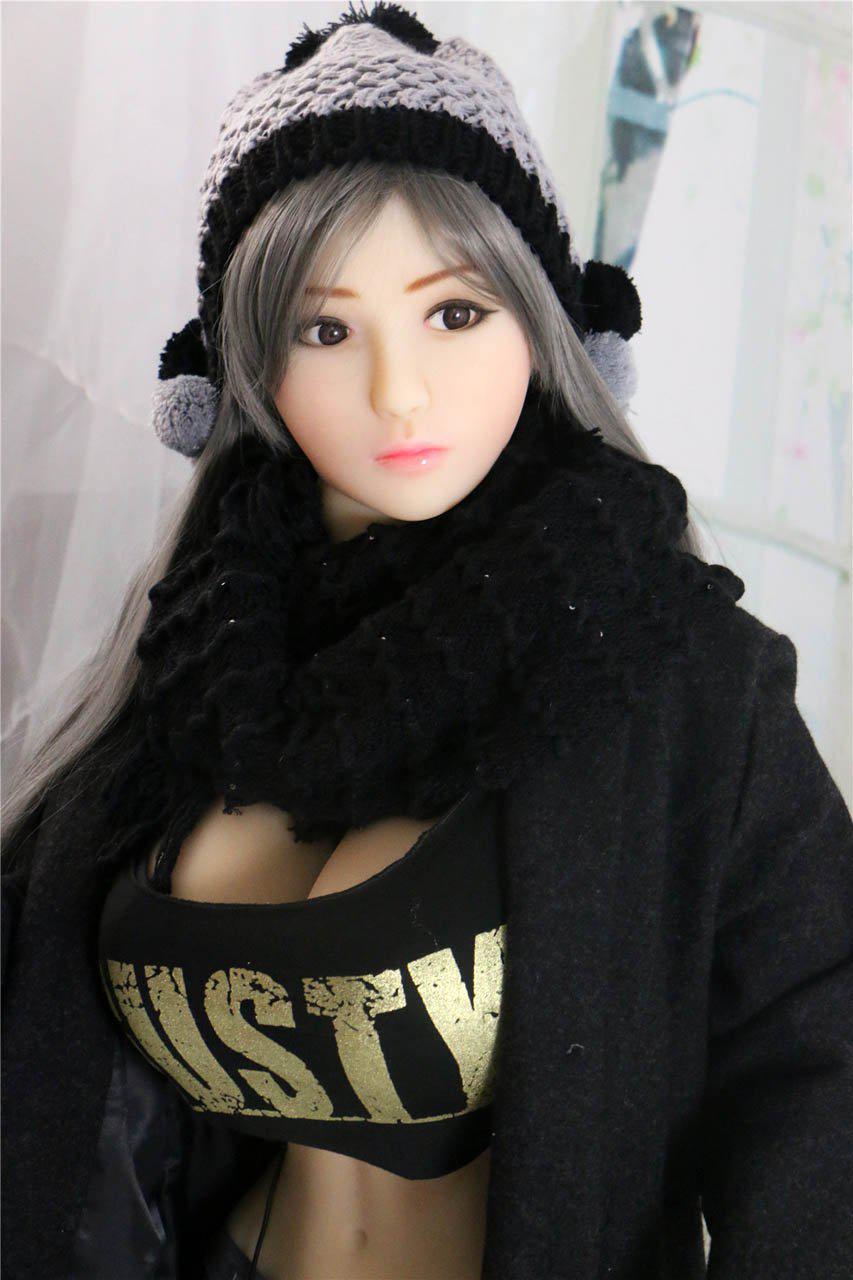 Real Sex Doll 158 (5'2") F-CUP Noriko Silver Punk - SM Life Size - TPE Doll - SD Canada