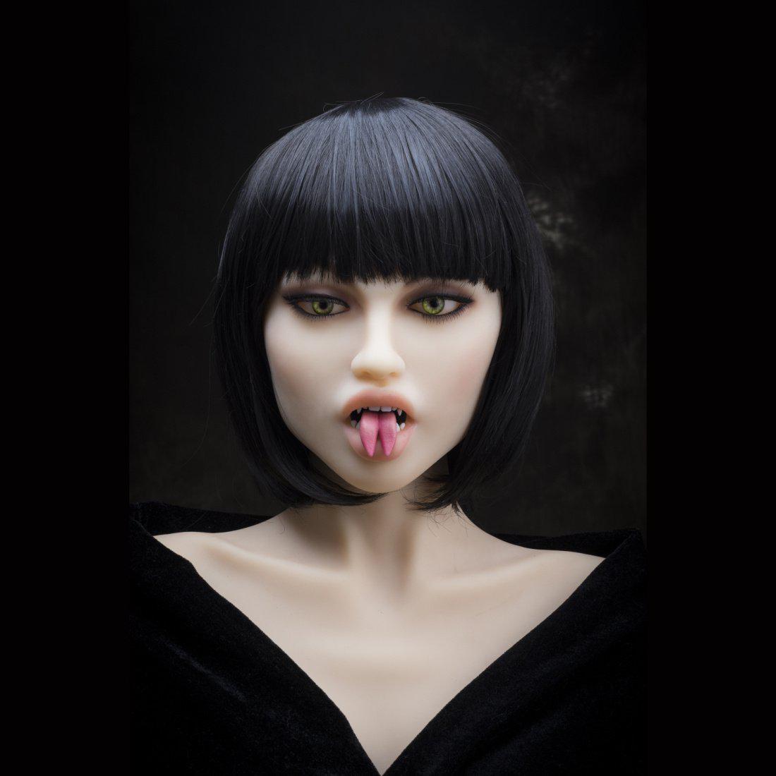 Real Sex Doll IN-STOCK - Realistic Fanged Teeth & Split Tongue Set - WM Life Size - Accessory - SD Canada